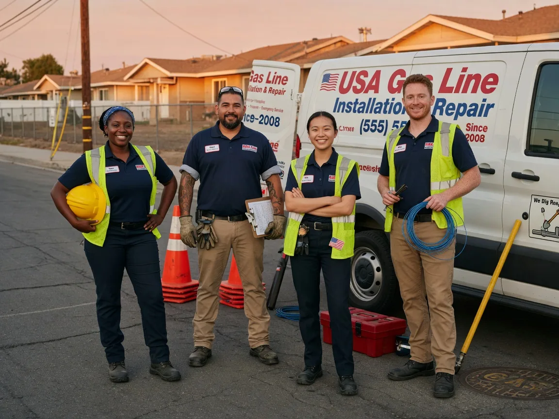 Gas Line Installation company in Albion, OK
